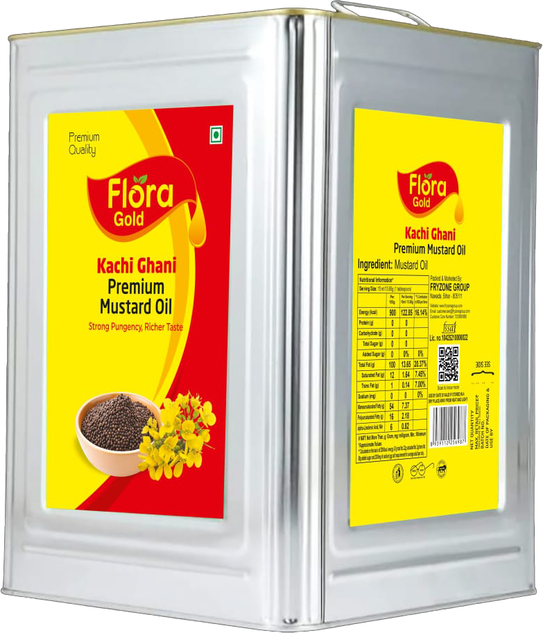 Flora Gold Kachi Ghani Tin