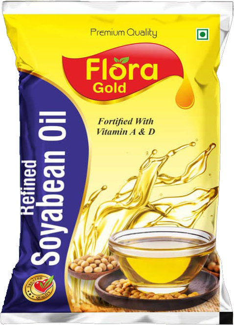 Flora Gold Soyabean Oil Packet